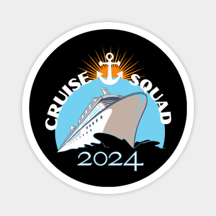 Cruise Squad 2024 Magnet